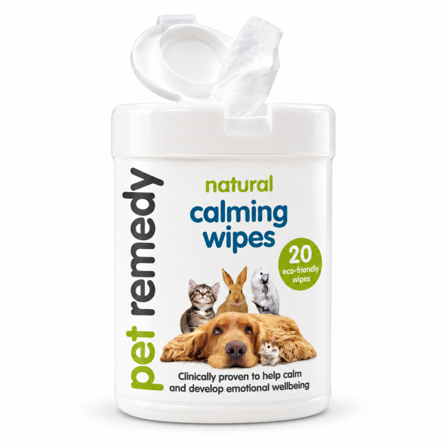Pet Remedy Natural Calming Wipes