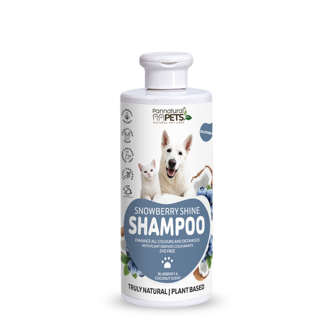 Pannatural Pets Snowberry Shine Shampoo for Cats & Dogs