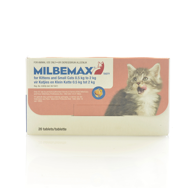 Milbemax Tasty Deworming Tablets for Kittens & Small Cats