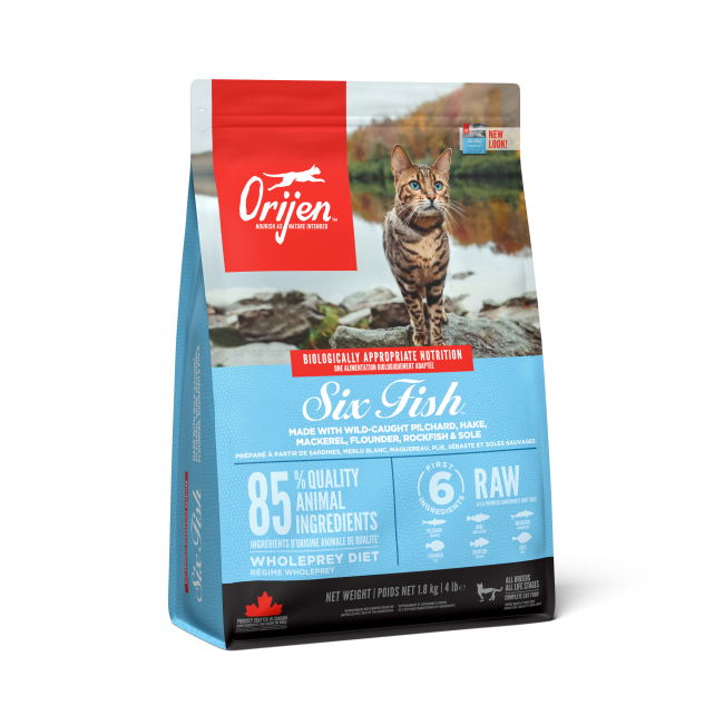 Buy Orijen Six Fish Cat Food Online ePETstore.co.za