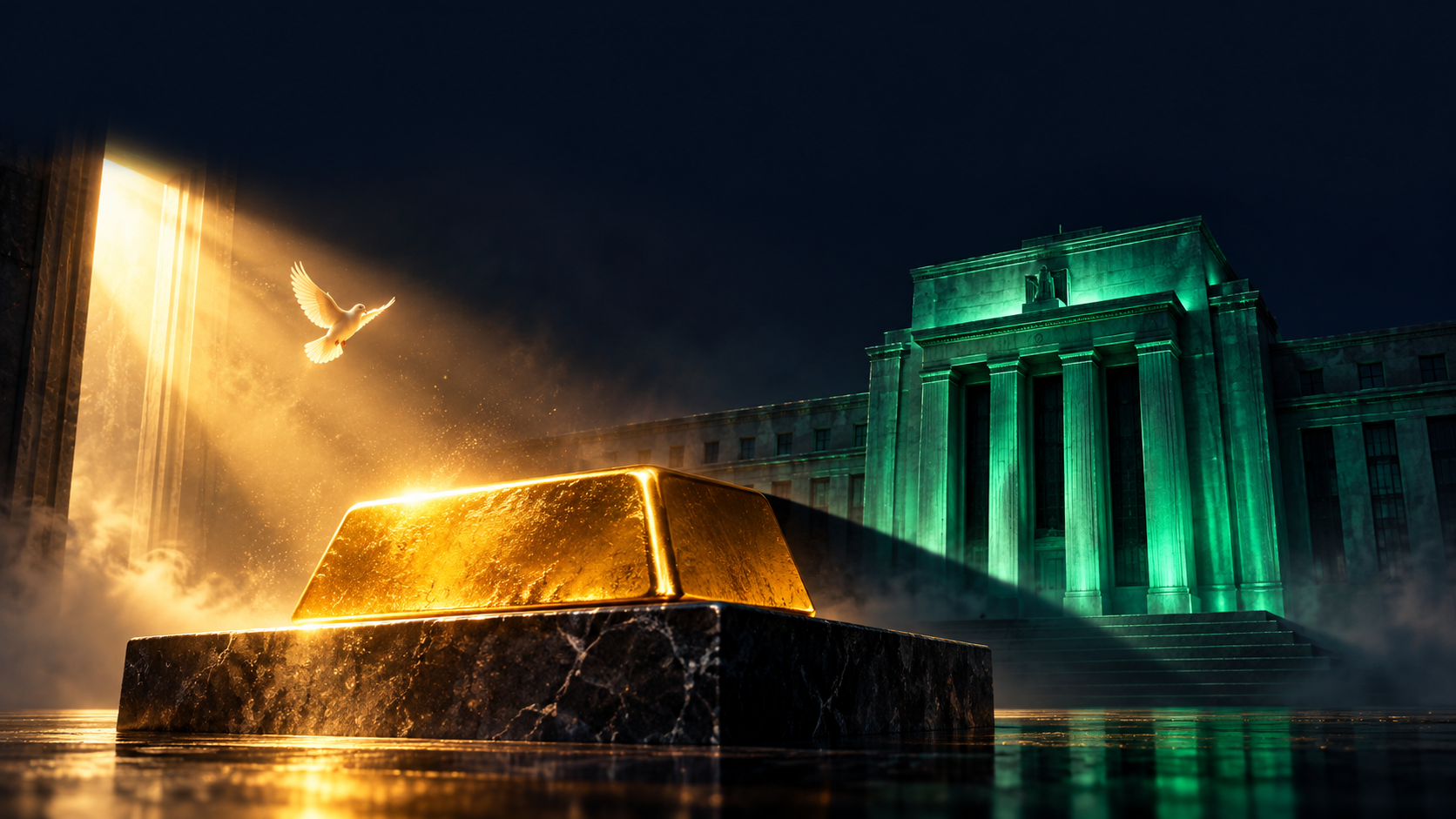 Gold Got Its Reprieve From the White House, Not the Fed