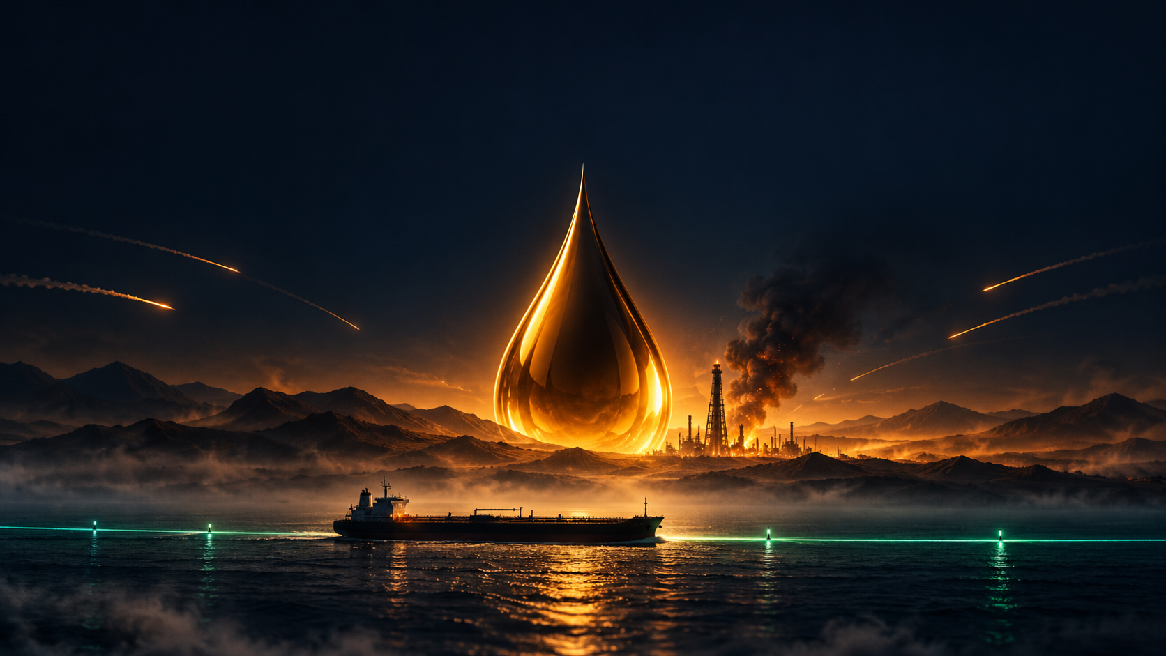 Oil Climbs Five Days Straight as the War Reaches Aramco’s Door
