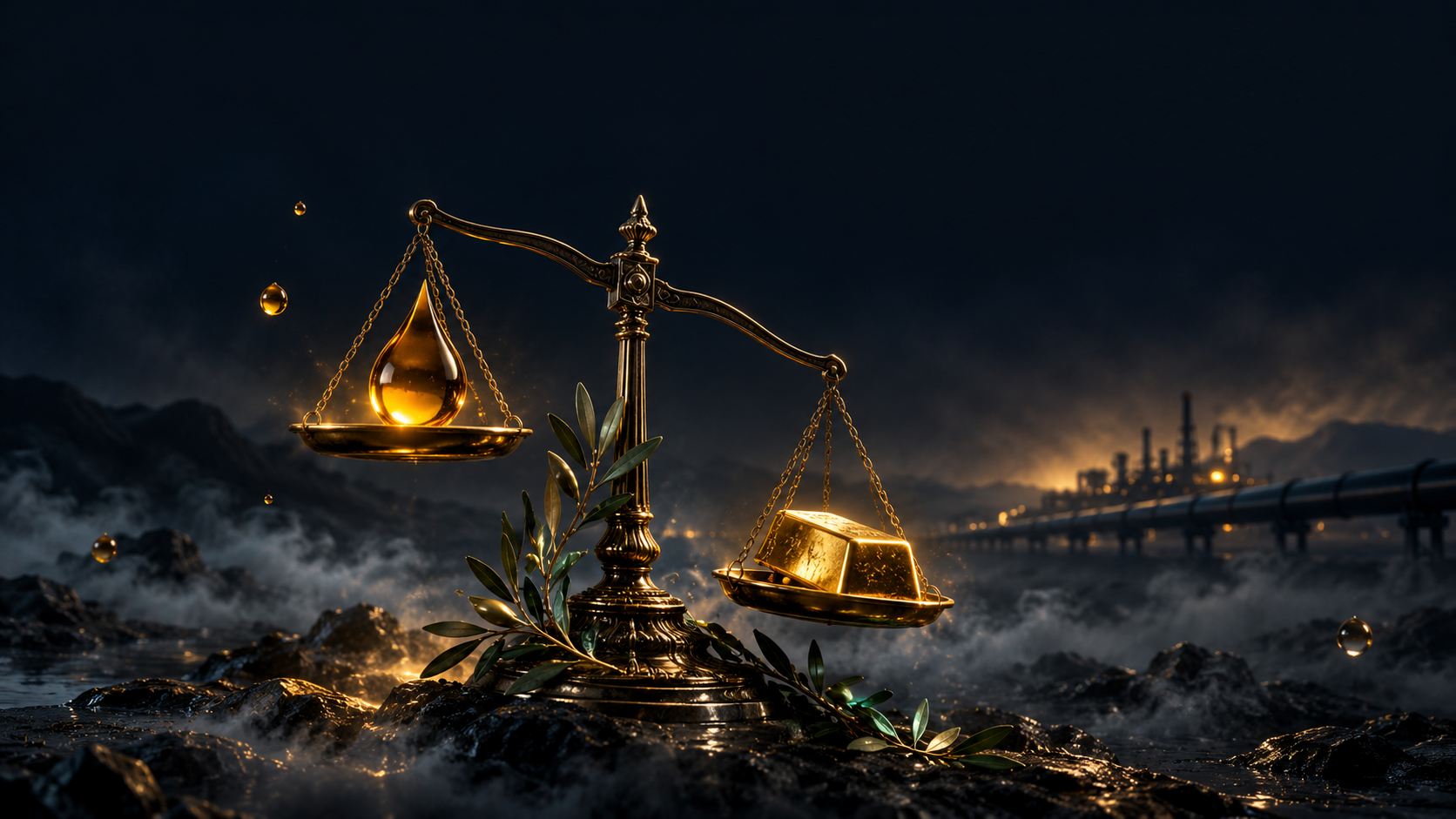 Oil Blinked on Peace Talks, and Gold Won Back Its Footing
