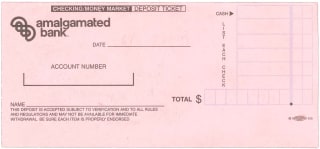 Amalgamated first deposit