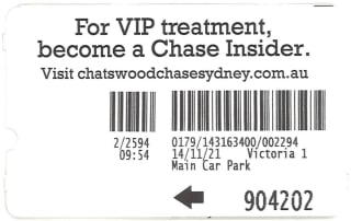 Chatswood Chase Parking