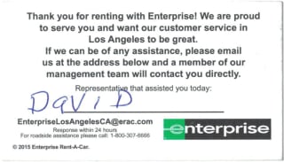 David from Enterprise