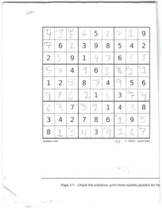 Flight Sudoku