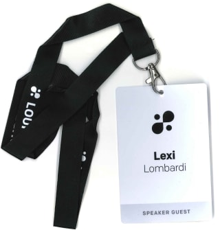 Loupe Guest Badge