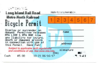 Bicycle Permit