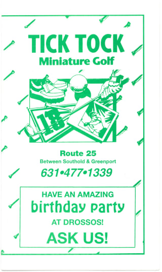 Tick Tock Miniature Golf