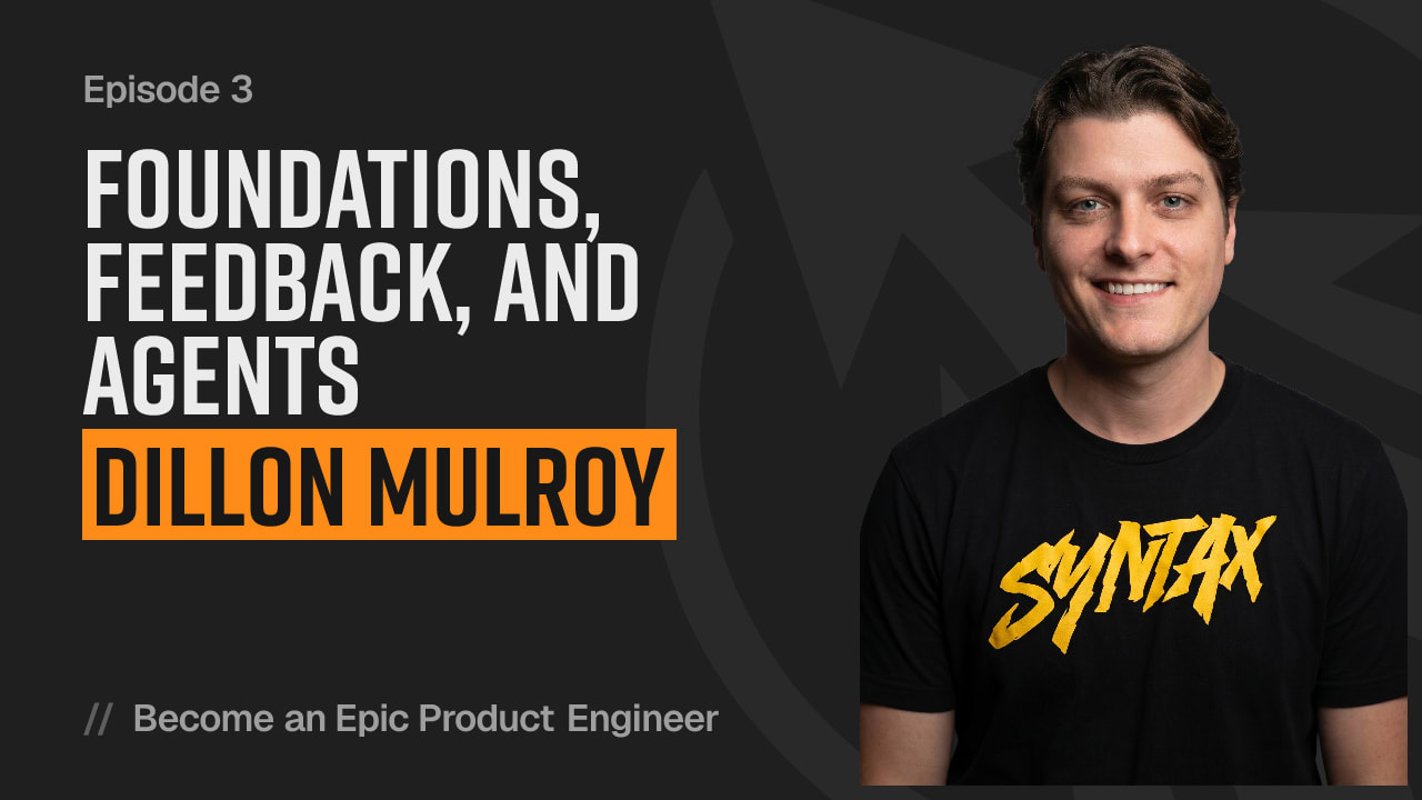 Foundations, feedback, and agents - Dillon Mulroy on product at Cloudflare YouTube thumbnail