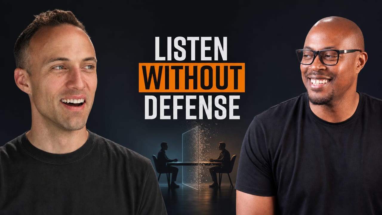Lead with empathy and listen without defense - product sense with Mark Techson YouTube thumbnail