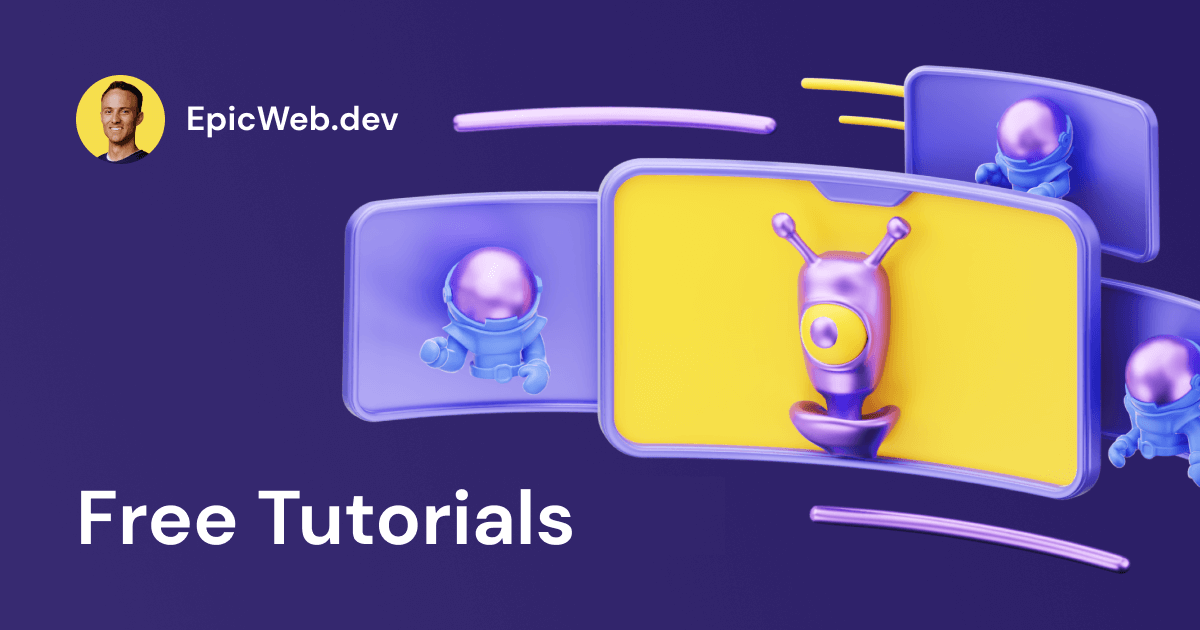 Free Web Development Tutorials from Kent C Dodds Epic Web Dev by Free Web Development Tutorials from Kent C Dodds Epic Web Dev by