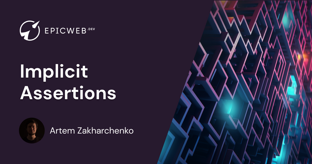 Assertions are the heart and soul of any test. You write assertions to describe your expectations for particular behaviors of your code, and thus also