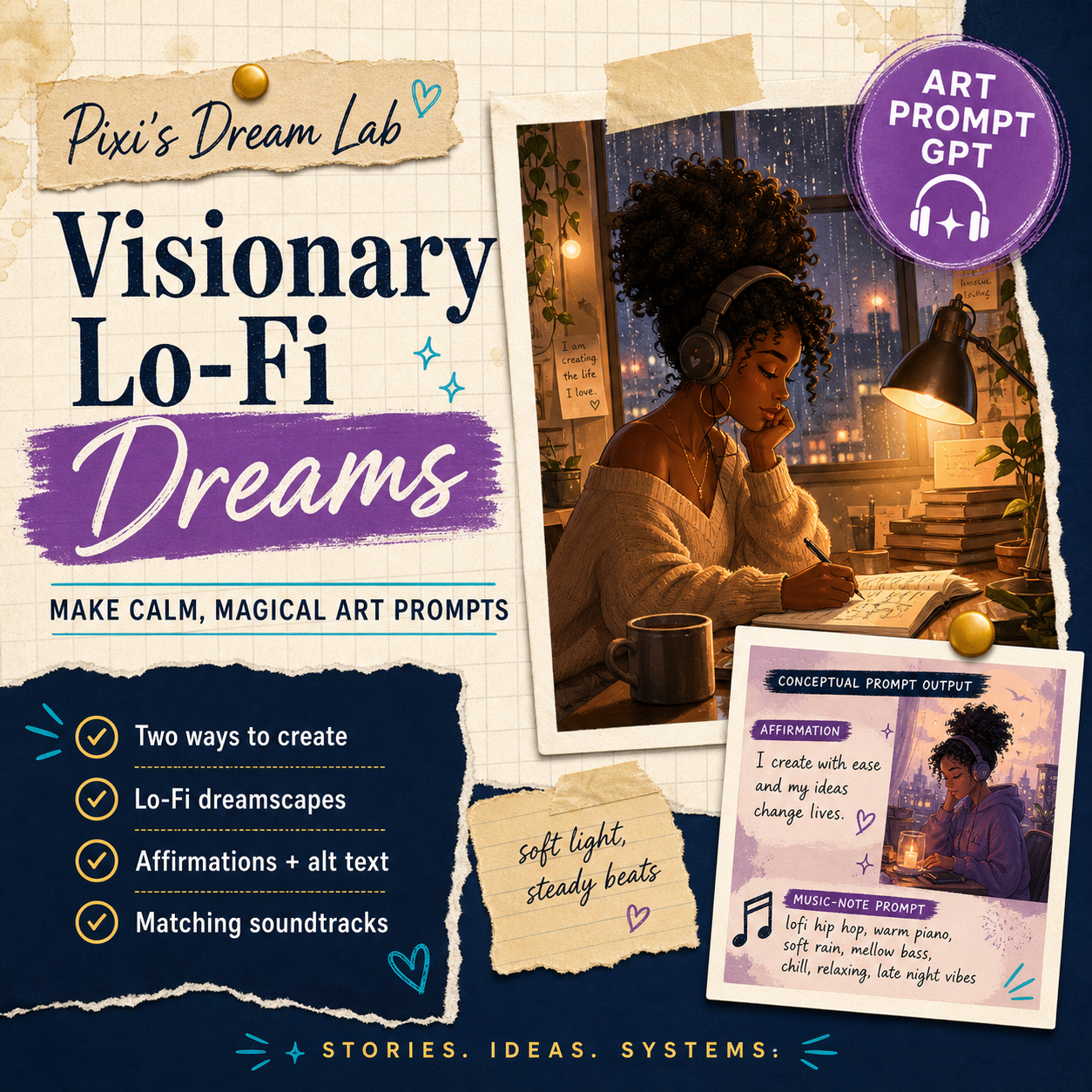 Visionary Lo-Fi Dreams GPT