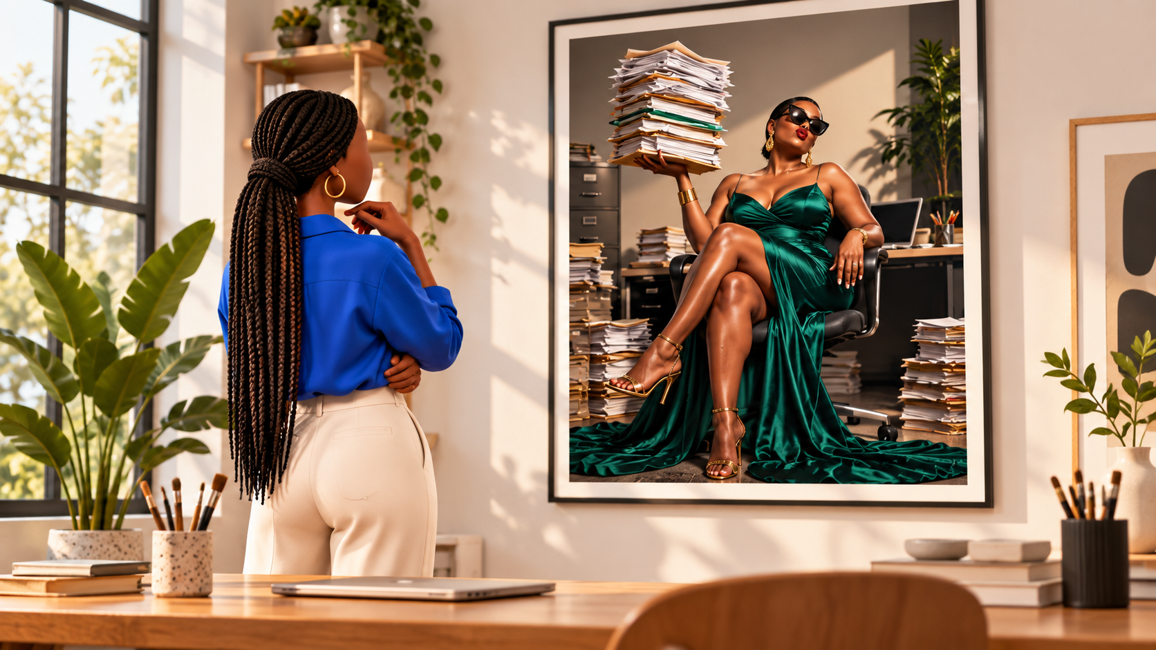 The Audacity Art Studio Makes Wall Art With an Opinion