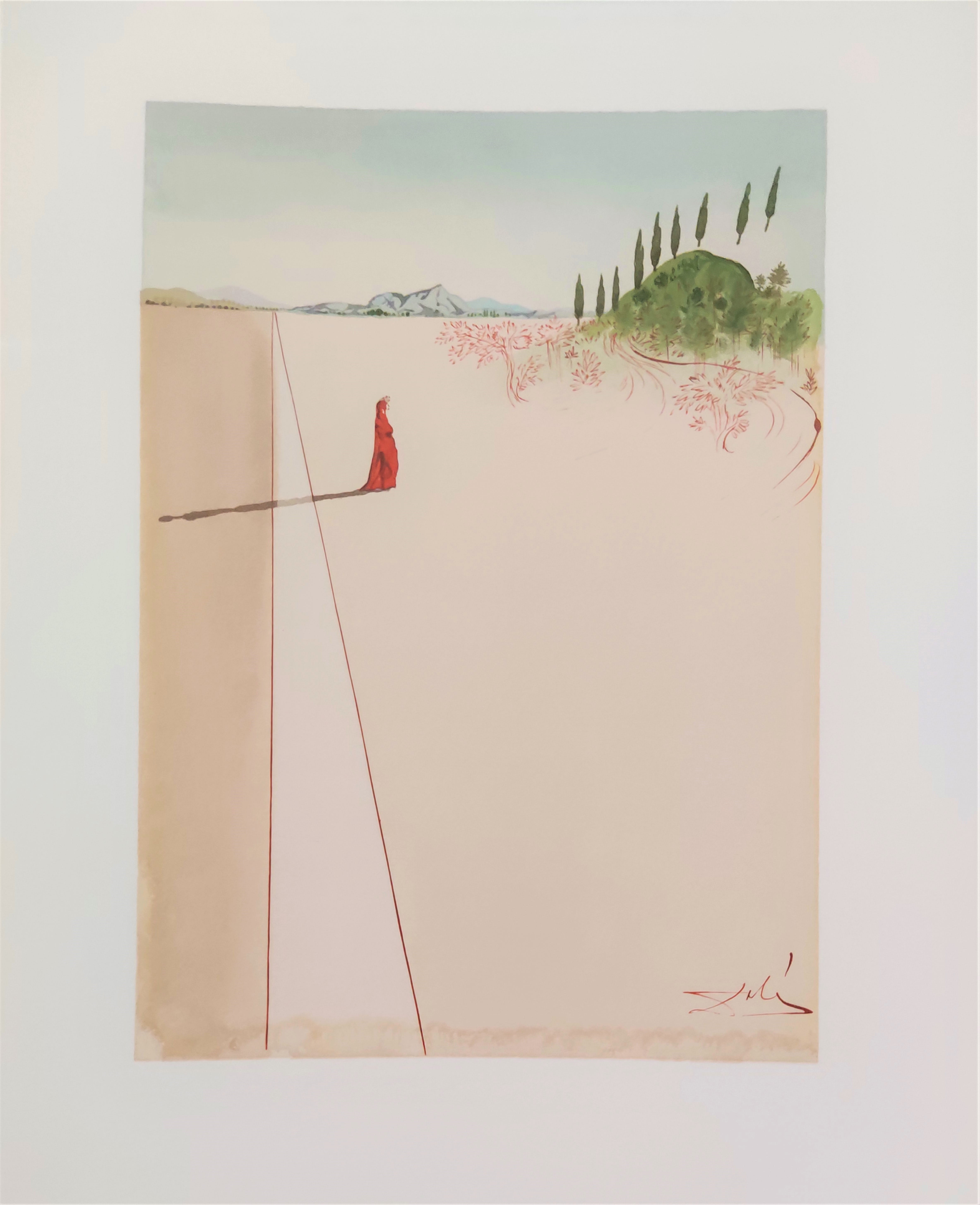 Salvador Dali - The Inferno, Canto 1 - Departure for the Great Journey, 1960