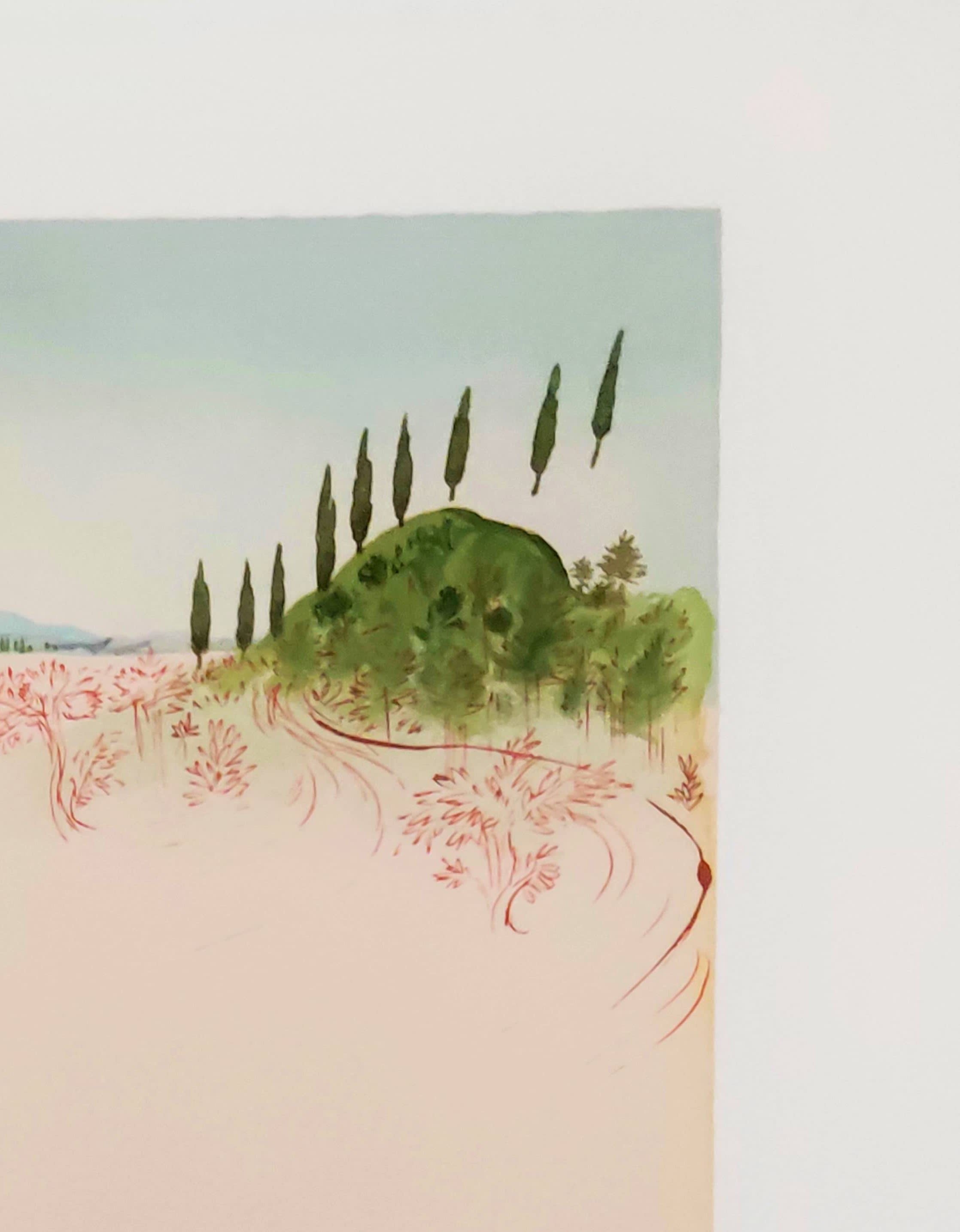 Salvador Dali - The Inferno, Canto 1 - Departure for the Great Journey, 1960 - Image 3