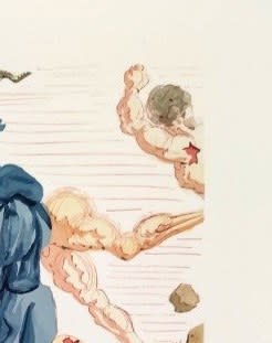 Salvador Dali - The Inferno, Canto 15 - The Hard Margins, 1960 - Image 3