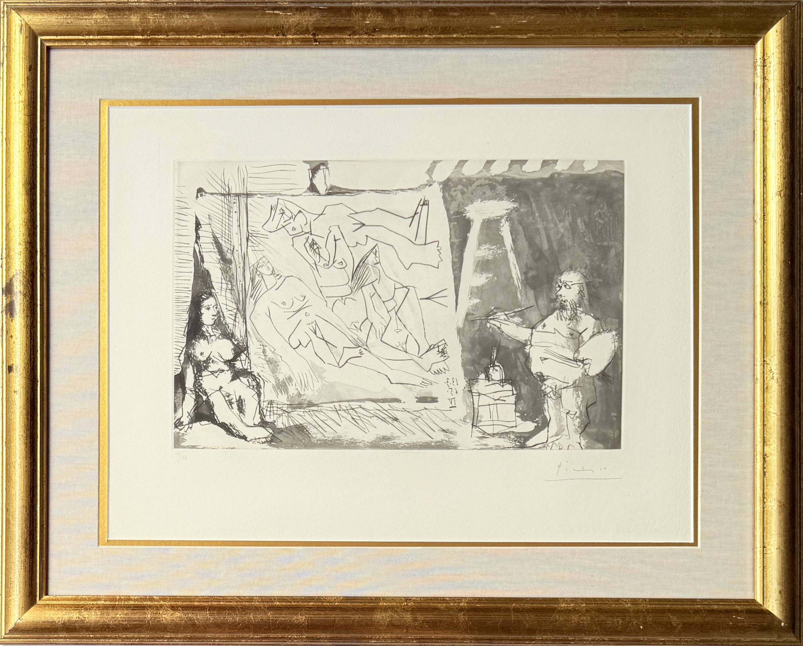 Pablo Picasso - Dans l'Atelier, 1965 1 Pablo Picasso - Dans l'Atelier, 1965