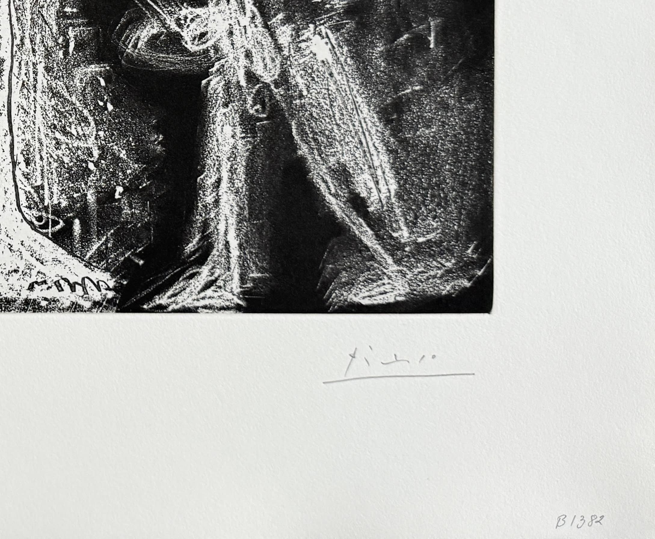 Pablo Picasso - Peintre et modèle au fume-cigarette, 1968 5 Pablo Picasso - Peintre et modèle au fume-cigarette, 1968 - Image 5