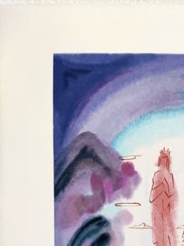 Salvador Dali - The Paradise, Canto 24 - The Joy of the Blessed, 1960 - Image 2