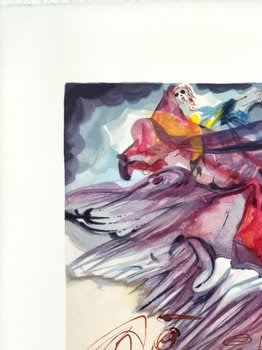 Salvador Dali - The Paradise, Canto 19 - The Language of the Bird, 1960 - Image 2