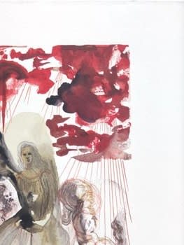 Salvador Dali - The Purgatory, Canto 28 - The Divine Forest, 1960 - Image 3