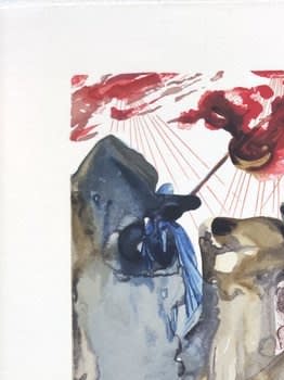 Salvador Dali - The Purgatory, Canto 28 - The Divine Forest, 1960 - Image 2