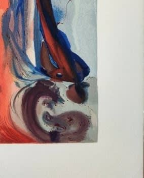 Salvador Dali - The Inferno, Canto 34 - Apparition de Dite, 1960 - Image 5