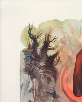 Salvador Dali - The Inferno, Canto 34 - Apparition de Dite, 1960 - Image 2