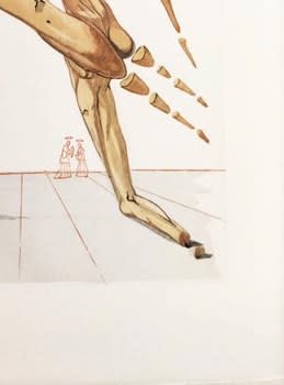 Salvador Dali - The Inferno, Canto 28 - Bertan de Horn, 1960 - Image 5