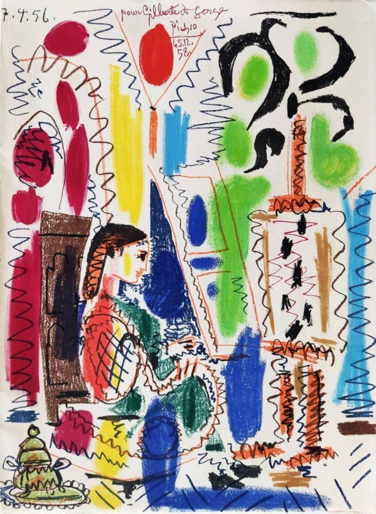 Pablo Picasso - L'atelier de Cannes, 1958 1 Pablo Picasso - L'atelier de Cannes, 1958
