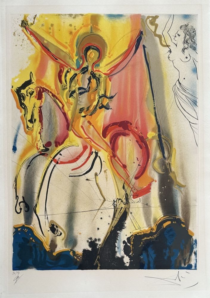 Salvador Dali - Le Cavalier Triomphant