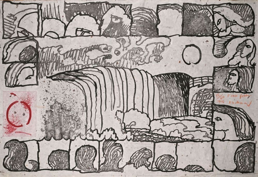 Pierre Alechinsky - L’eau forte