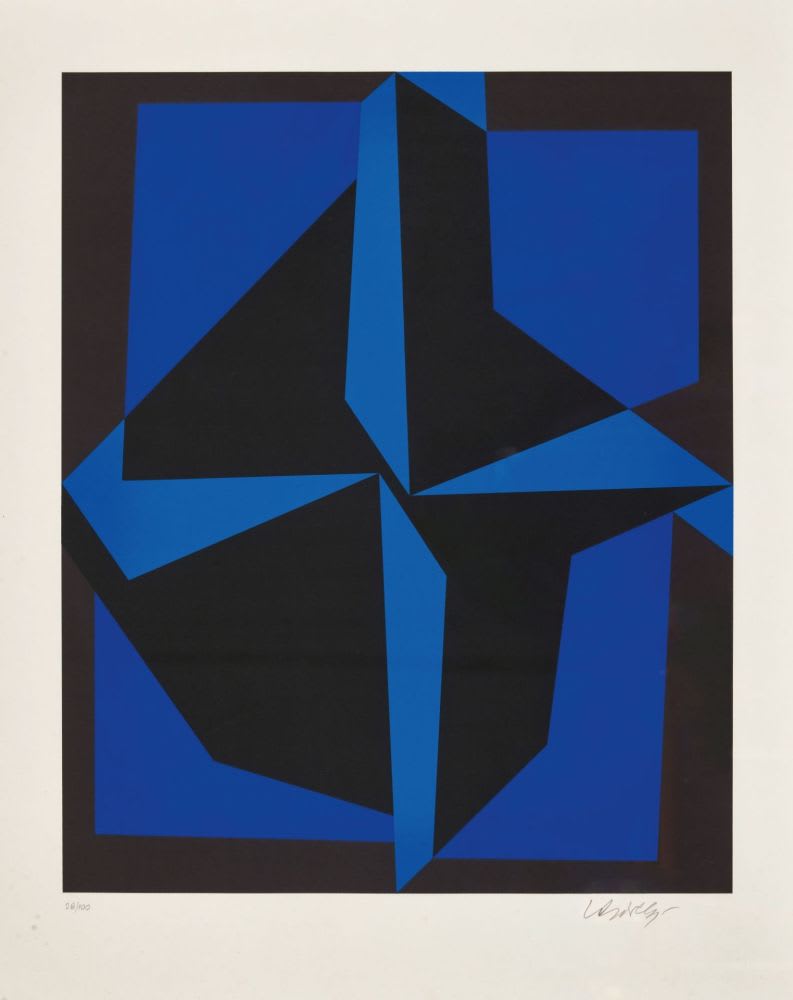 Victor Vasarely - The Fifty Years 3 "Zillah - Al"