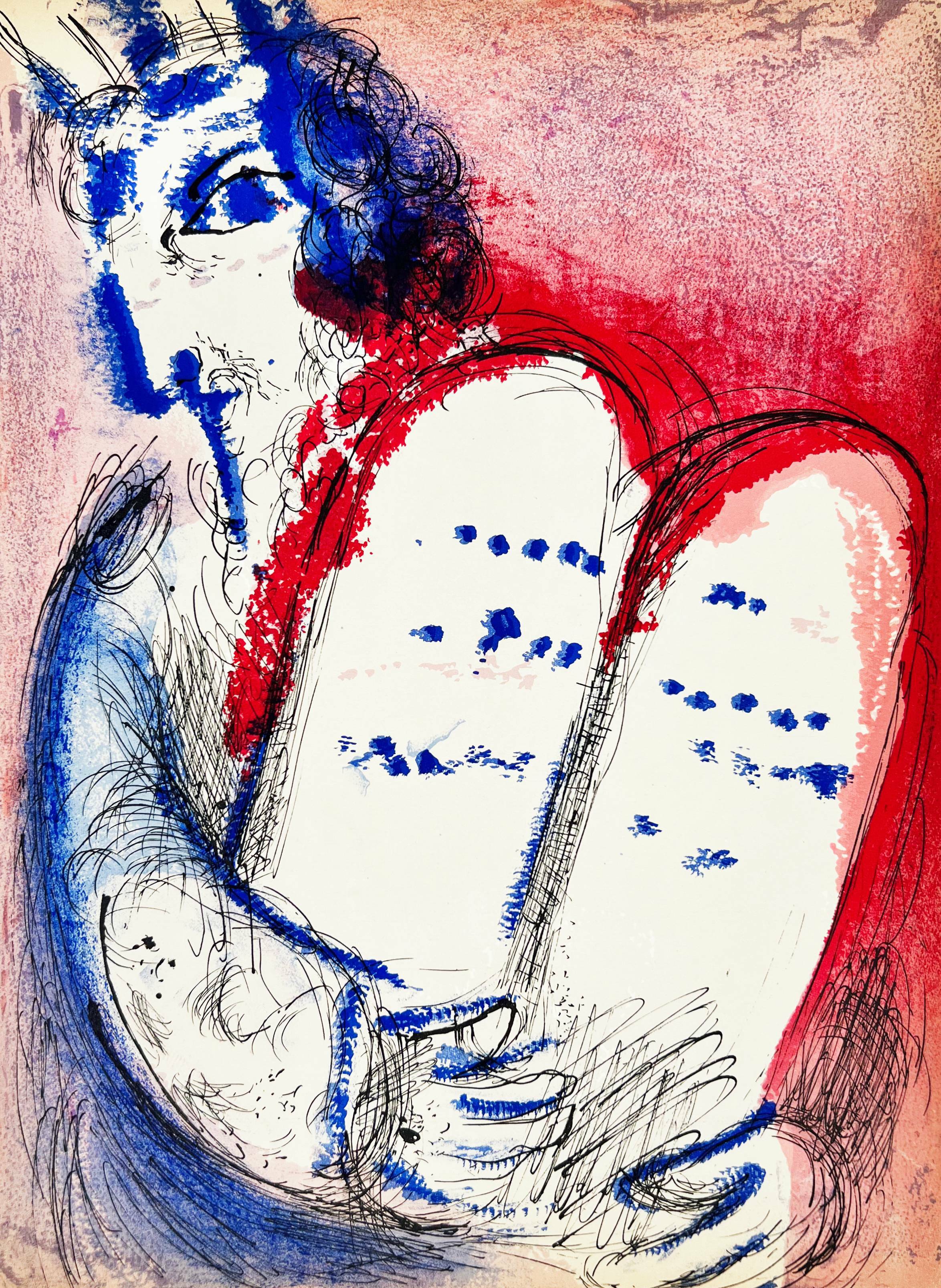 Marc Chagall - Moses III, 1956