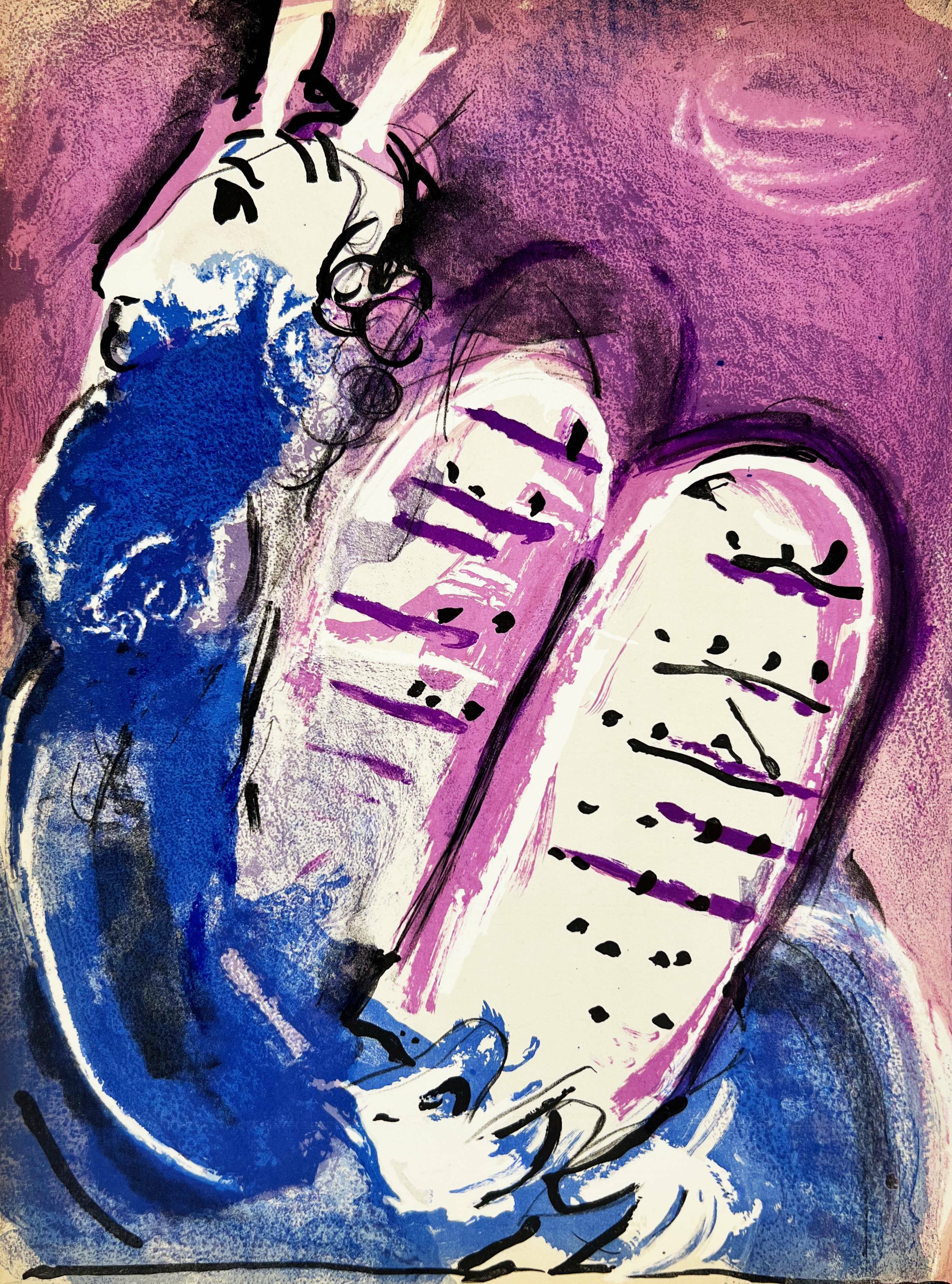 Marc Chagall - Moses II, 1956