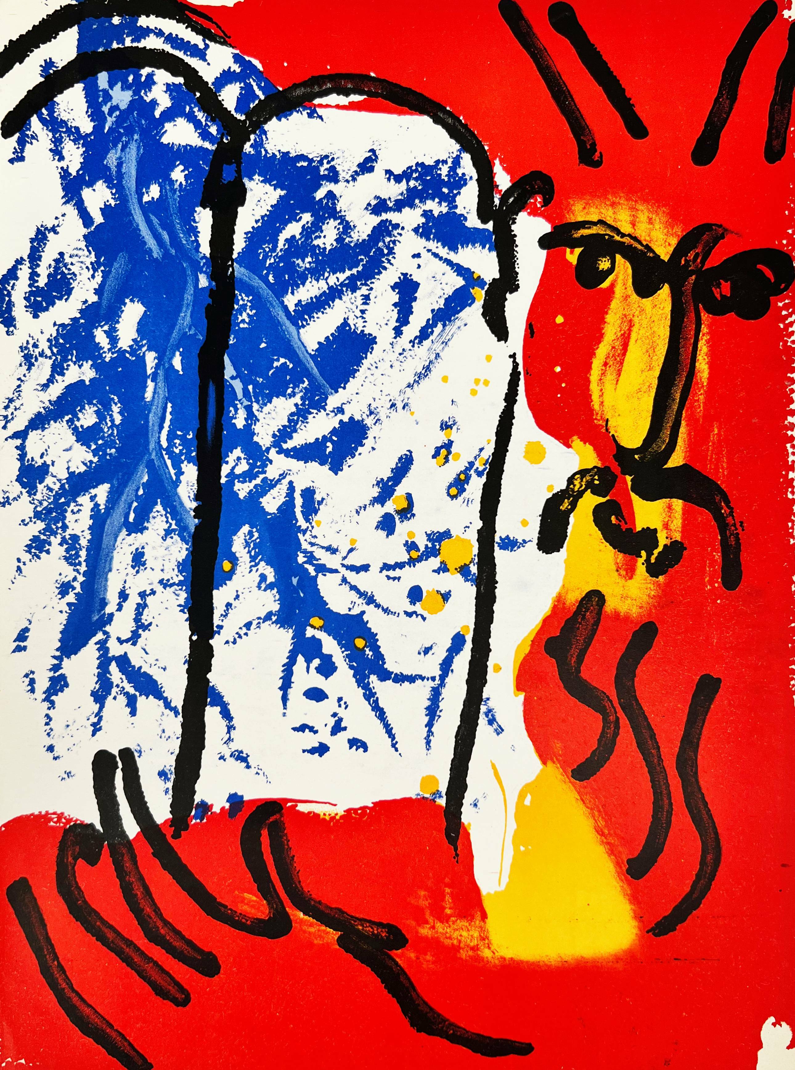 Marc Chagall - Moses I, 1956