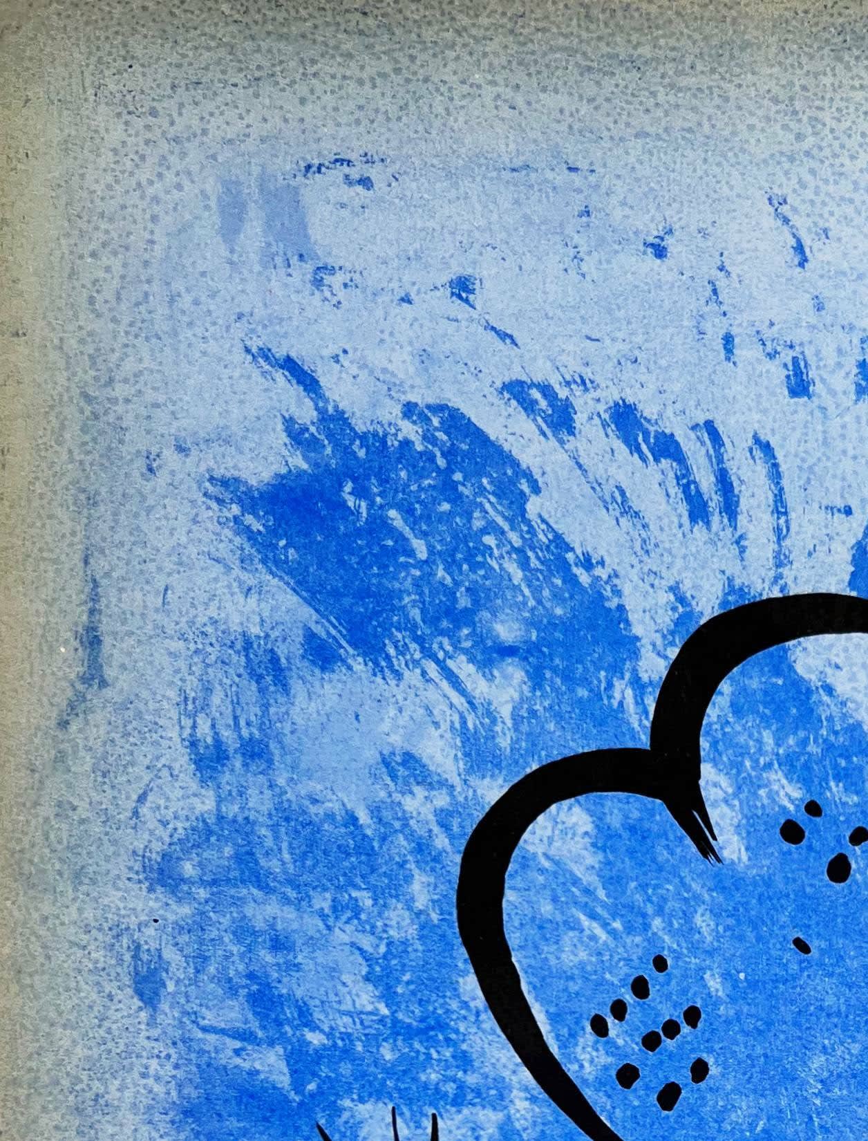 Marc Chagall - Moses Receiveing the Tabels of the Law, 1956 - Image 2