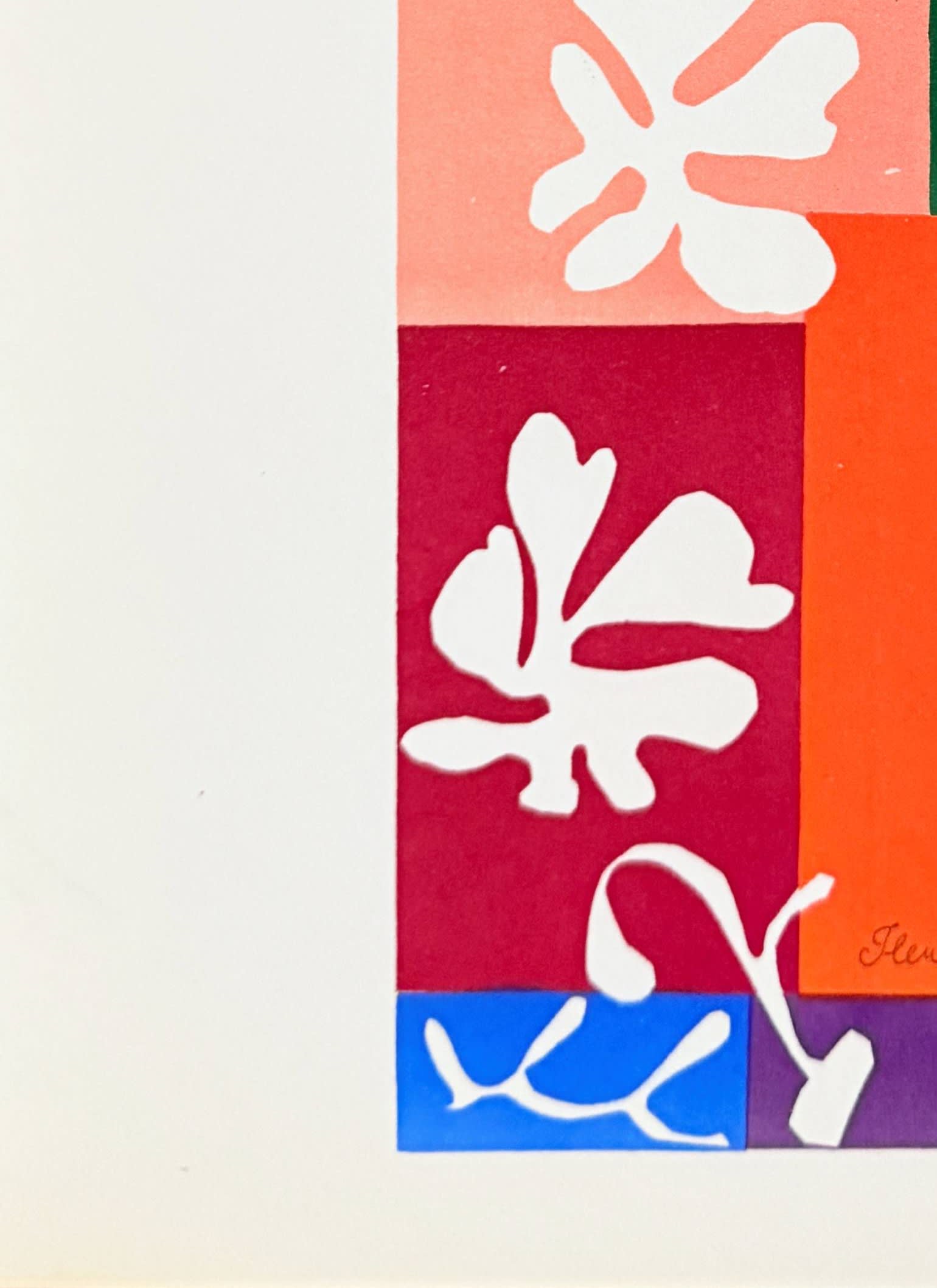 Henri Matisse - Fleurs de Neige, 1958 - Image 4