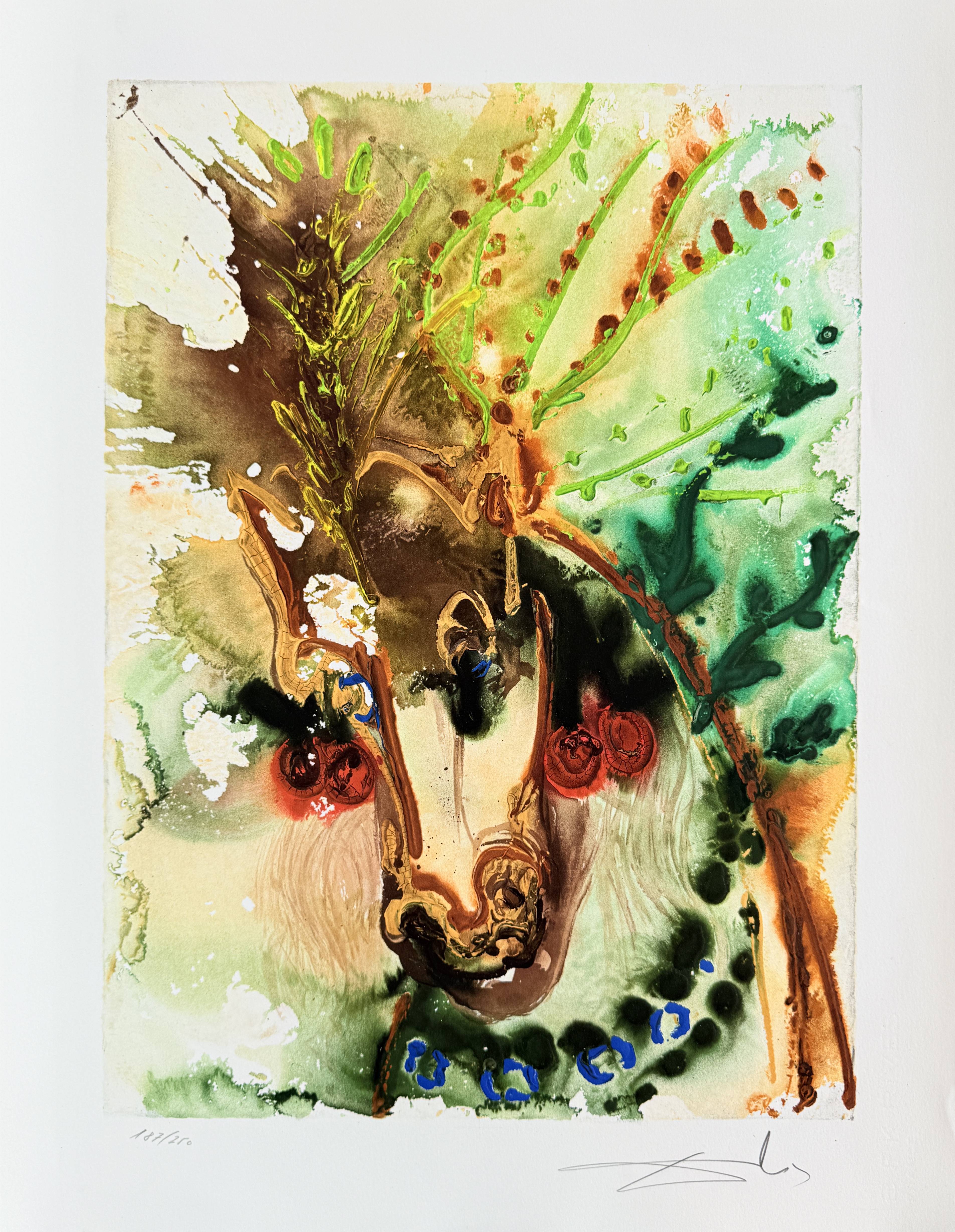 Salvador Dali - Bucéphale, 1970