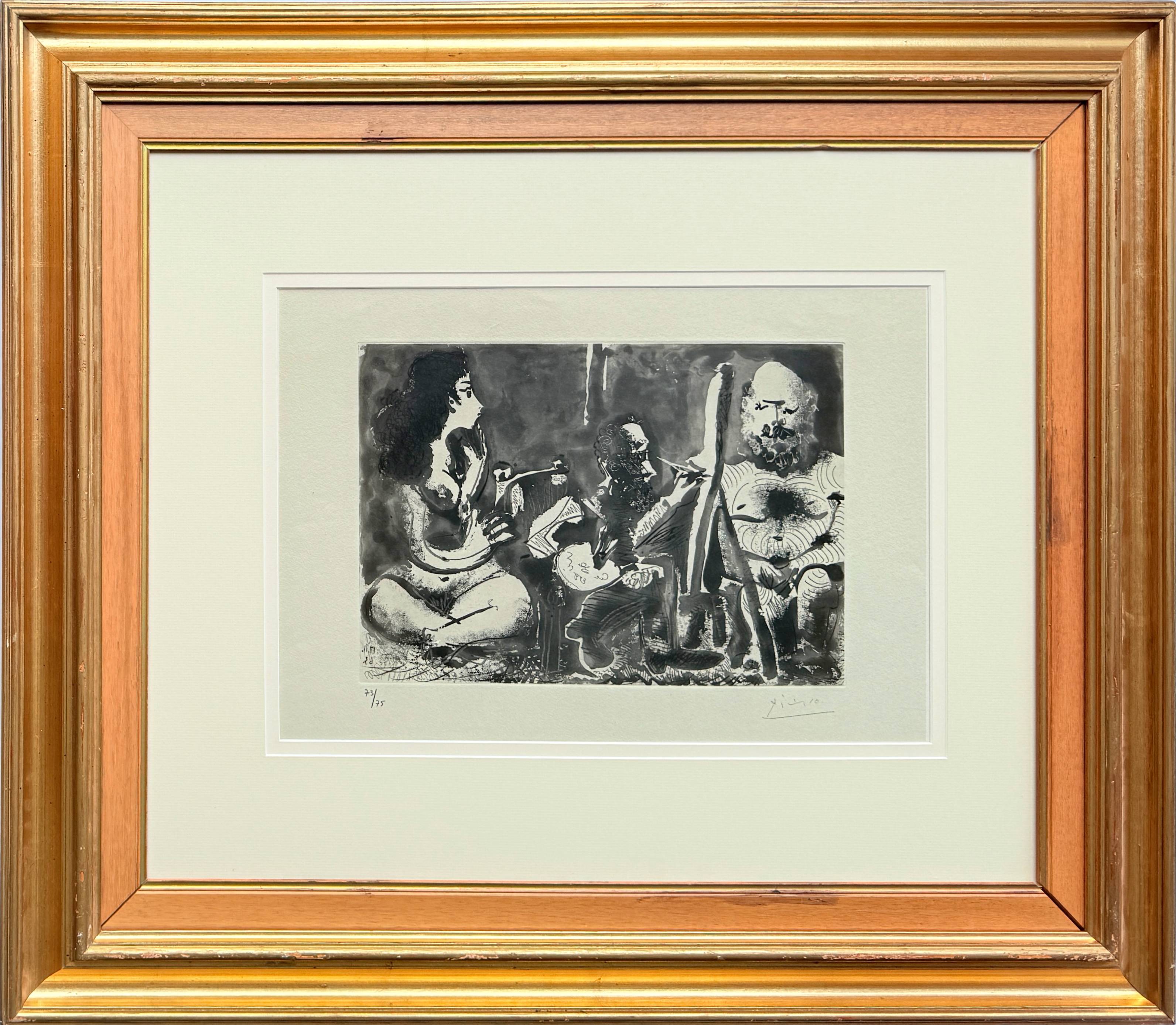 Pablo Picasso - Les bleus de Barcelone, 1963