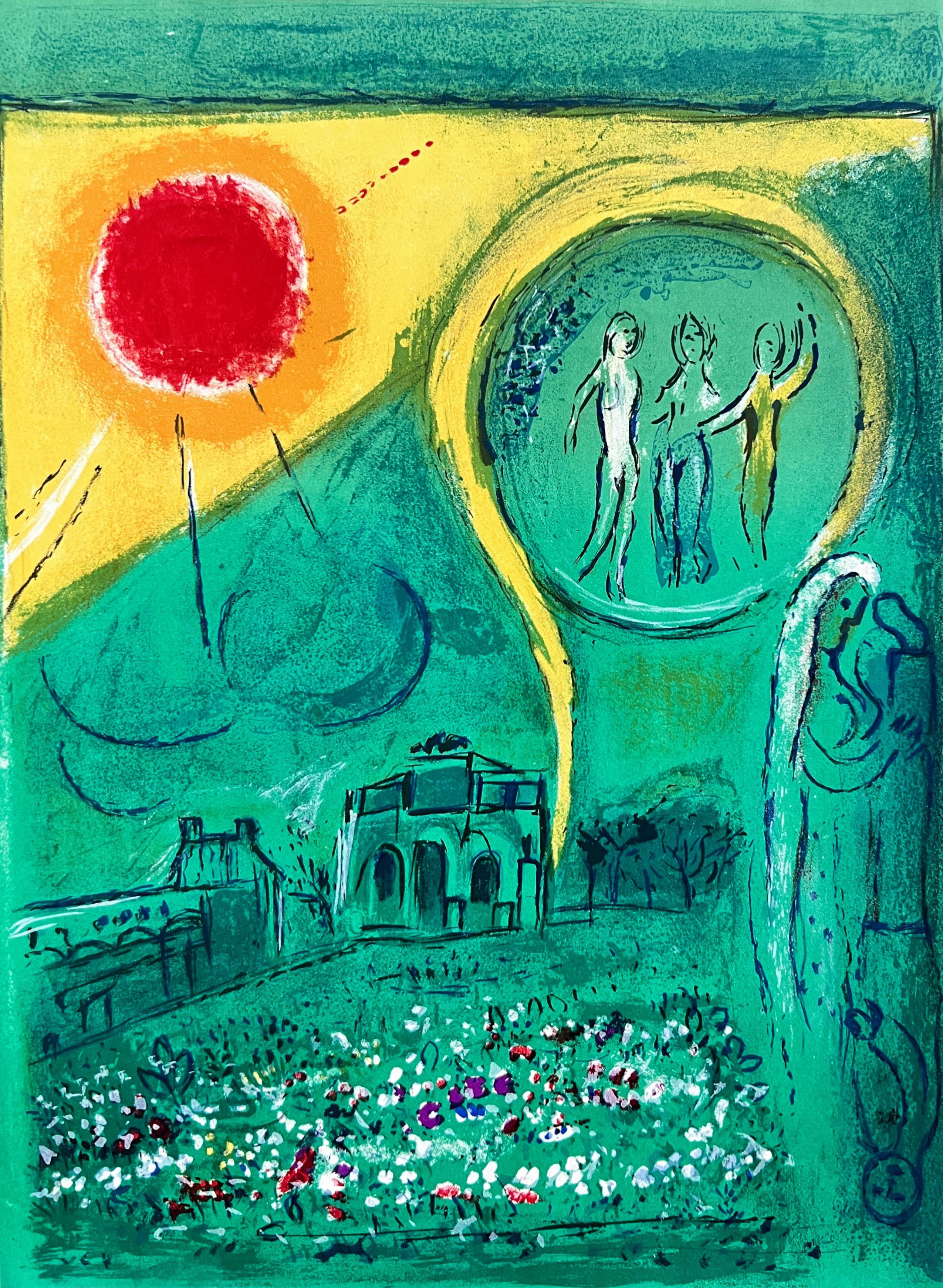 Marc Chagall - Le Carrousel du Louvre, 1954 - Image 6