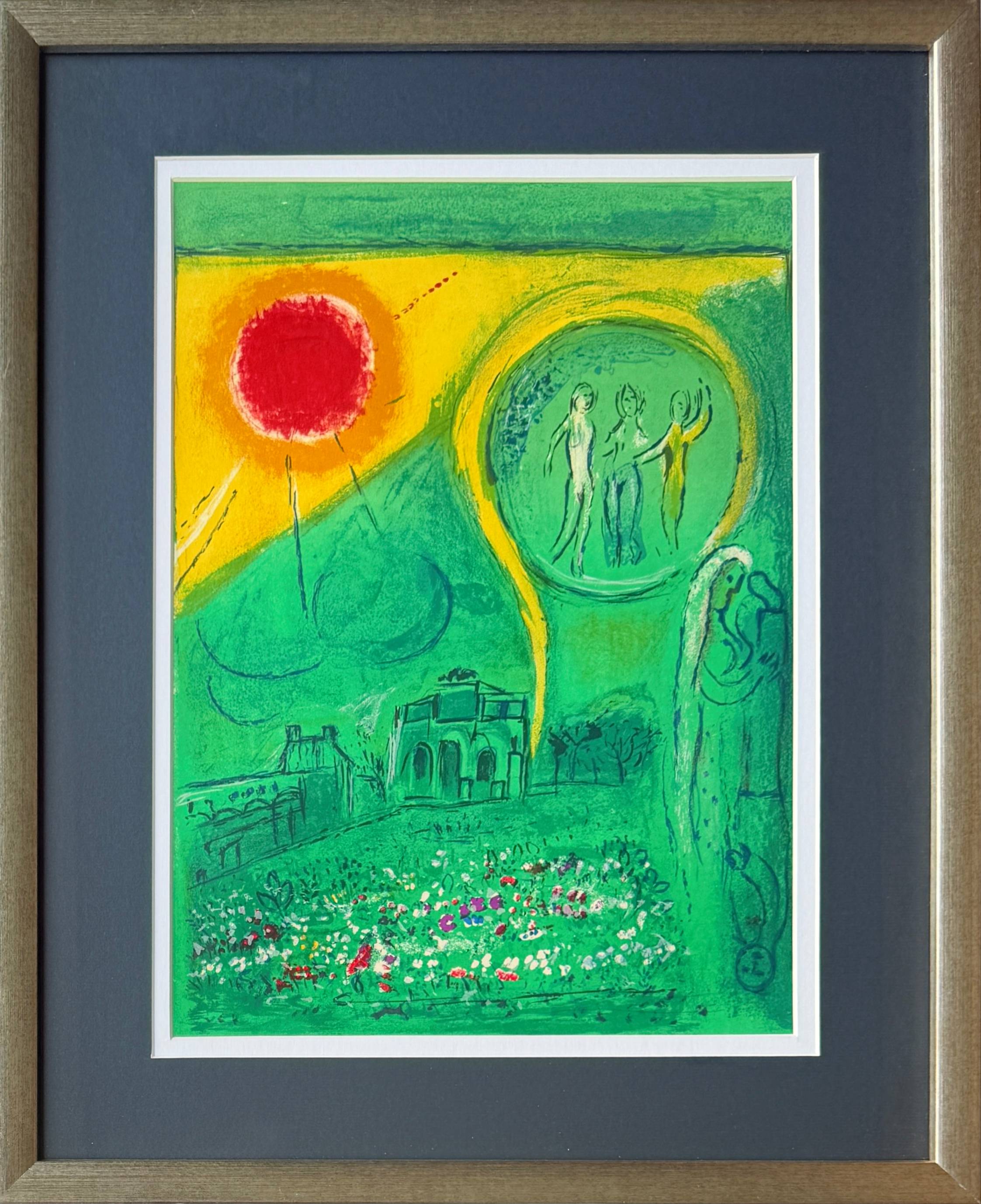 Marc Chagall - Le Carrousel du Louvre, 1954