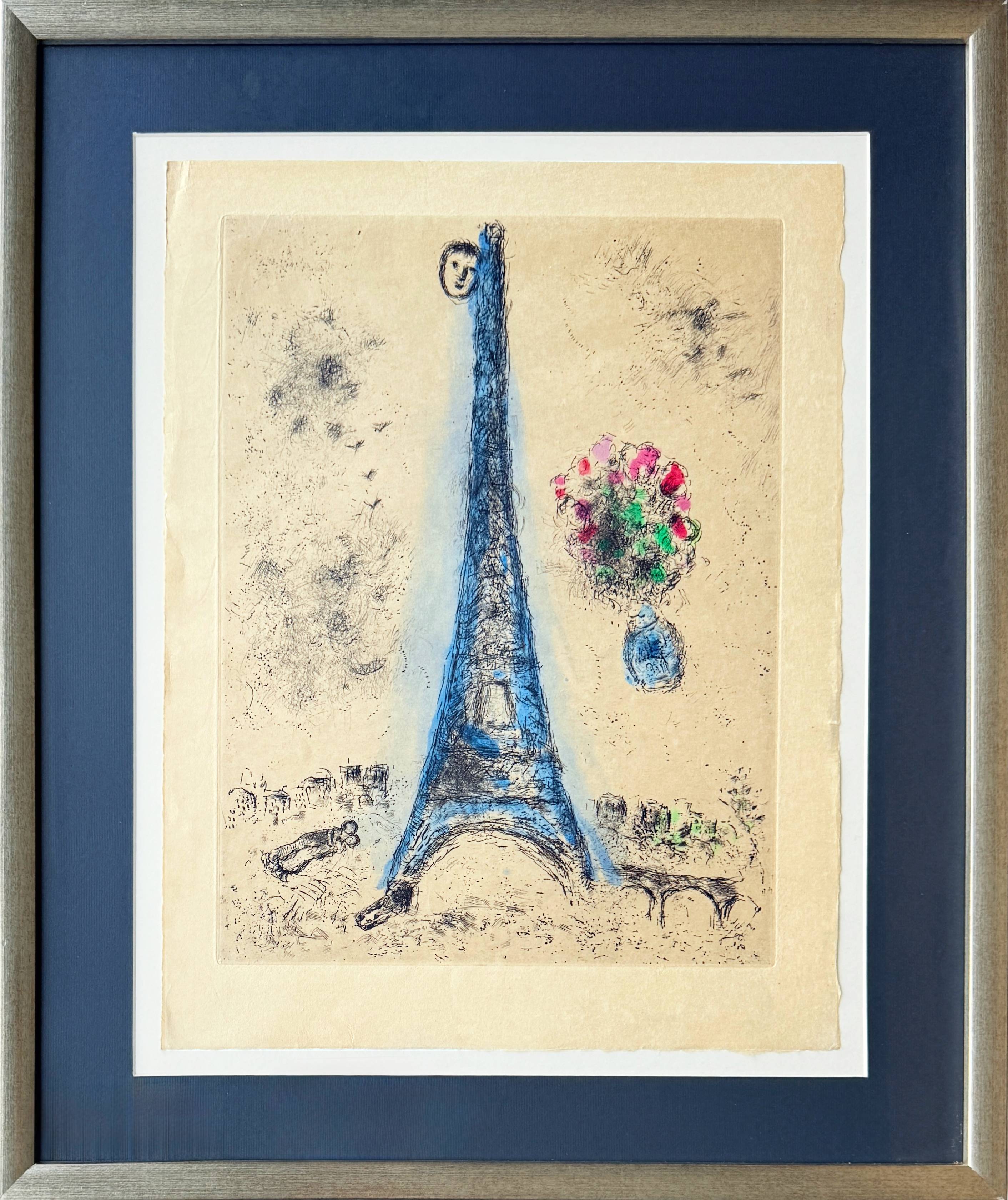 Marc Chagall - Celui qui dit les choses sans rien dire, Planche I, 1976