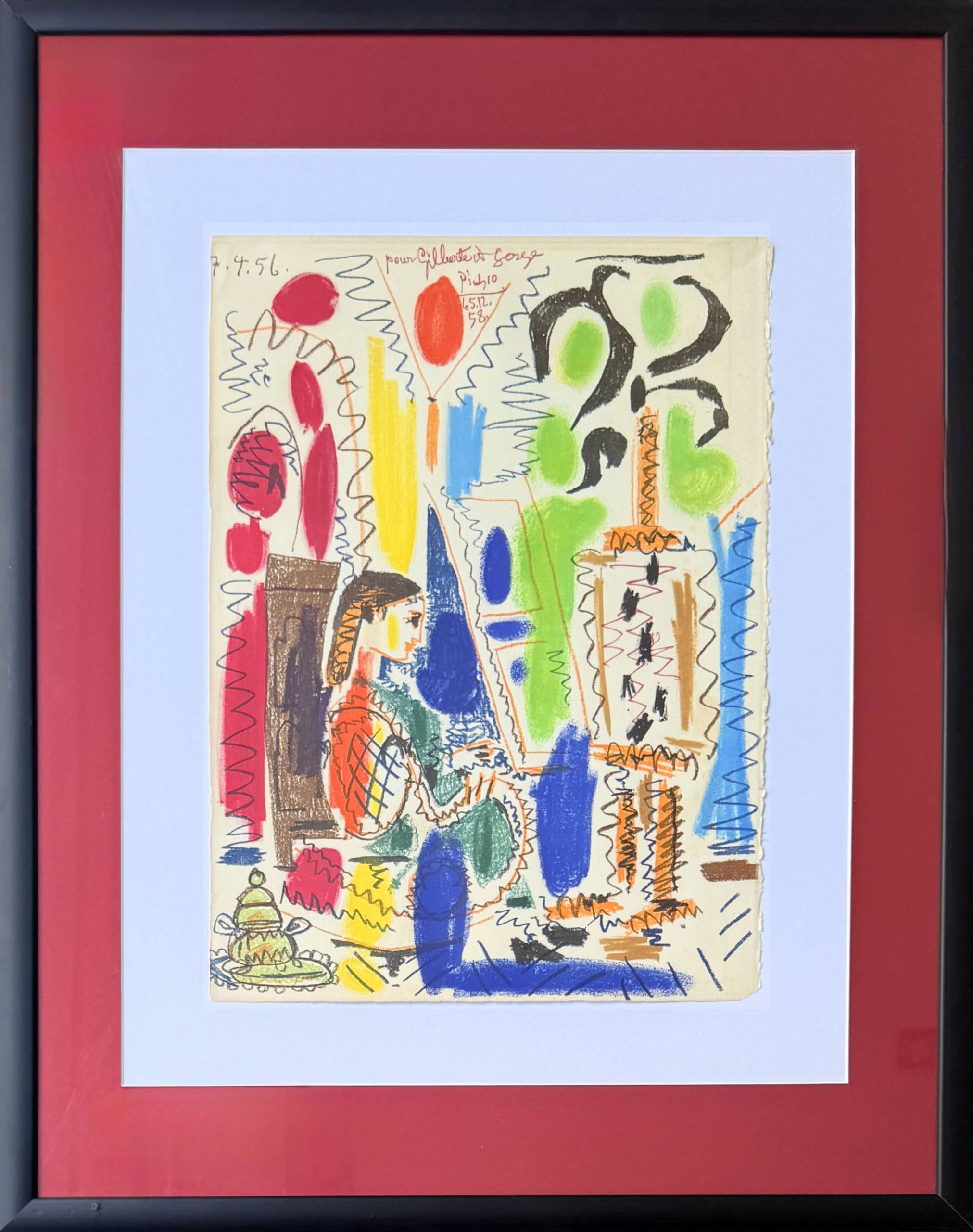 Pablo Picasso - L'atelier de Cannes, 1958