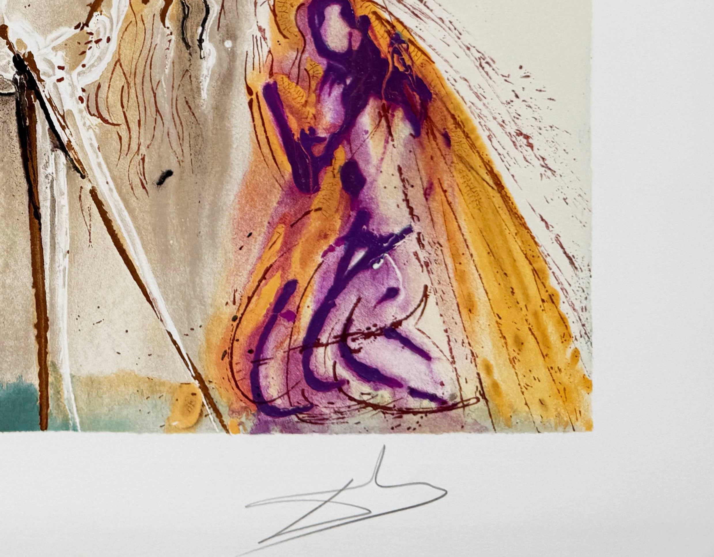 Salvador Dali - La licorne, 1970 - Image 5