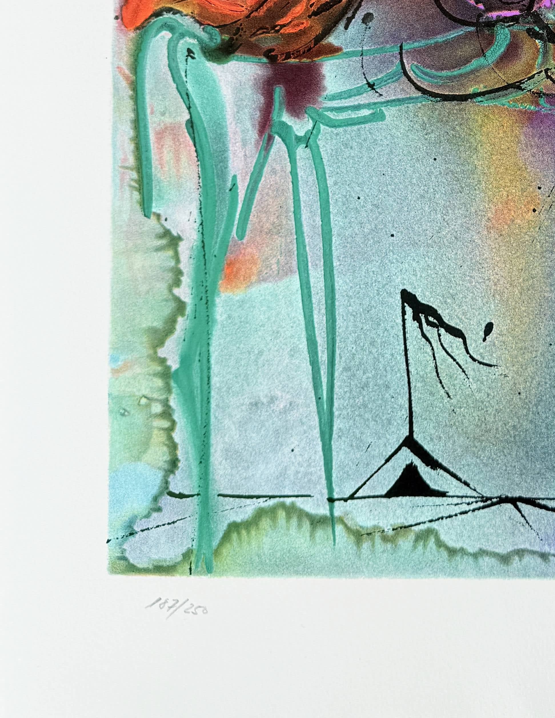 Salvador Dali - Le chavelier de la mort, 1970 - Image 4