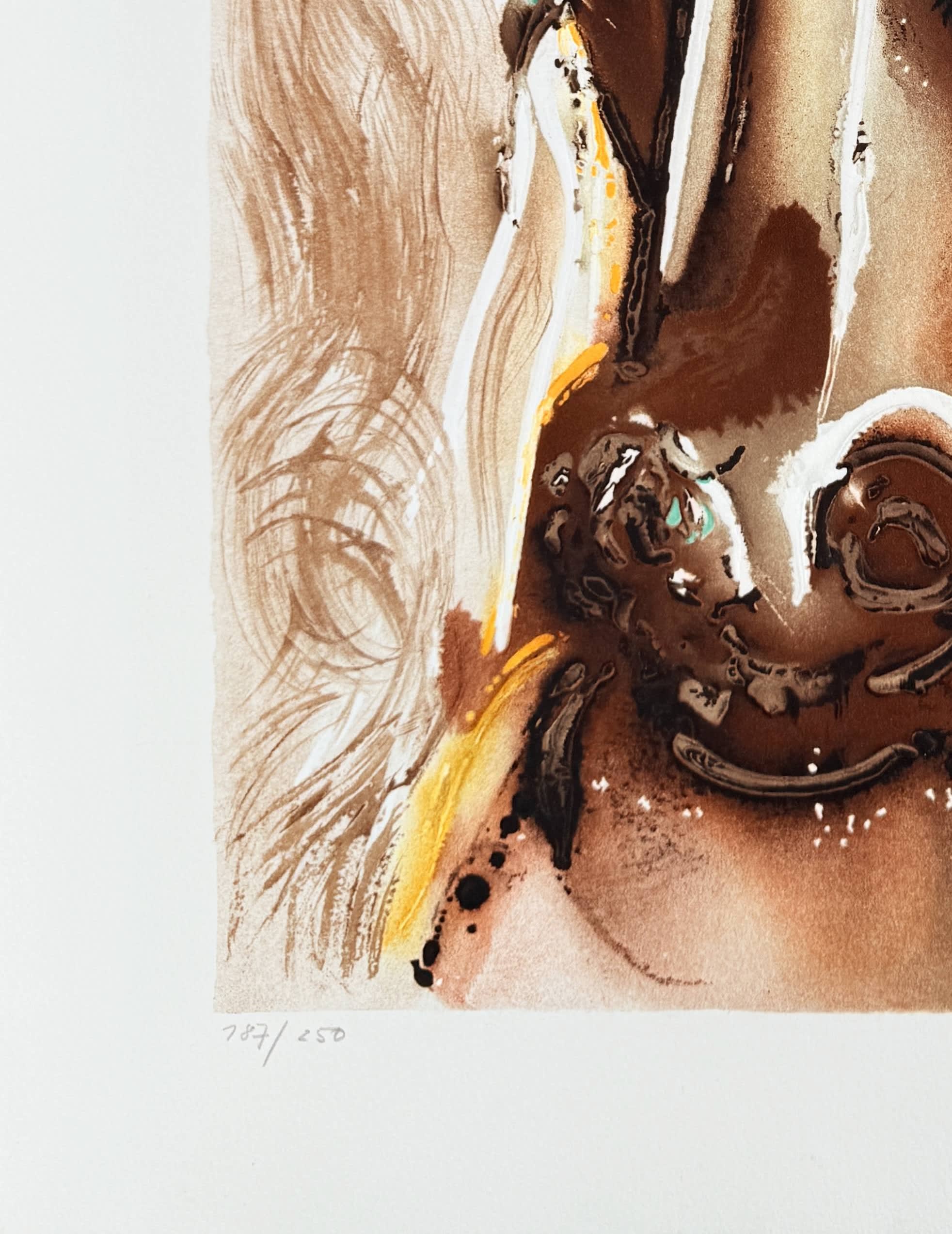 Salvador Dali - Le cheval du printemps, 1970 - Image 5